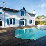 Villa Capbreton- Moana Pour 10 Personnes- Piscine Chauffée Et Jacuzzi- Wifi Gratuit *