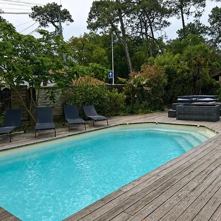Capbreton- Moana Pour 10 Personnes- Piscine Chauffee Et Jacuzzi- Wifi Gratuit Capbreton