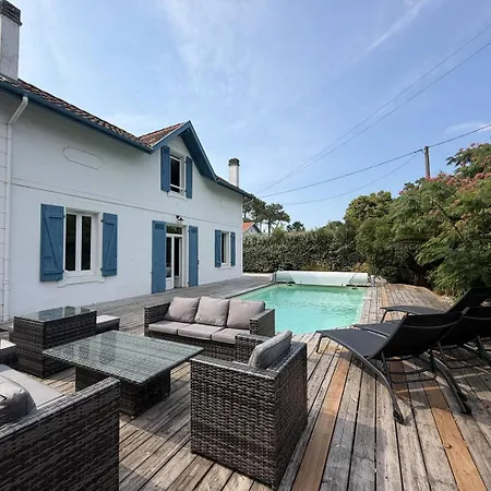 Capbreton- Moana Pour 10 Personnes- Piscine Chauffee Et Jacuzzi- Wifi Gratuit